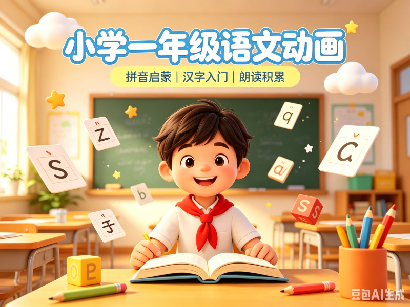 小学一年级语文（55集）-君试教育
